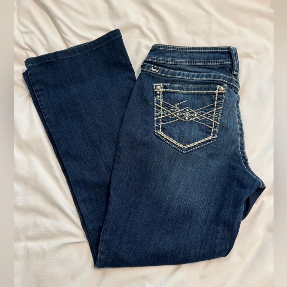 Ariat Turquoise Boot Cut Jeans